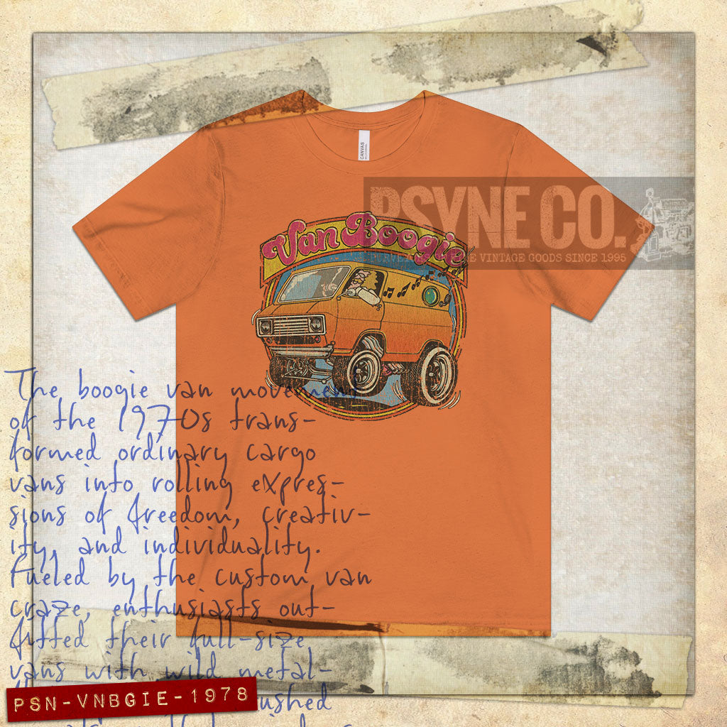 Van Boogie 1978 Vintage Men's T-Shirt