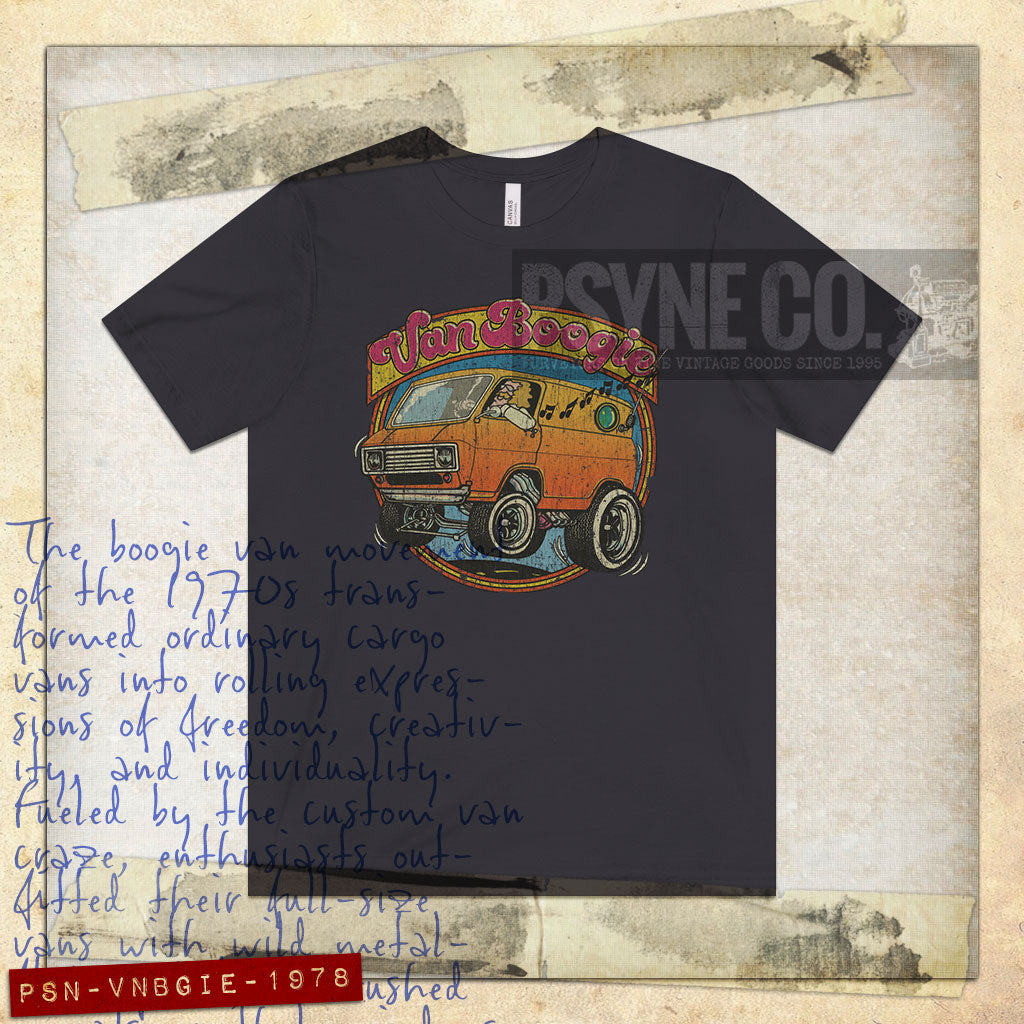 Van Boogie 1978 Vintage Men's T-Shirt