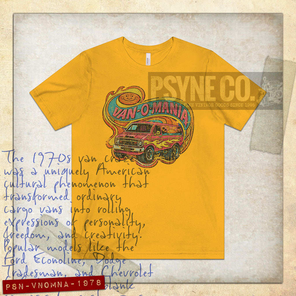 Van-O-Mania 1978 Vintage Men's T-Shirt