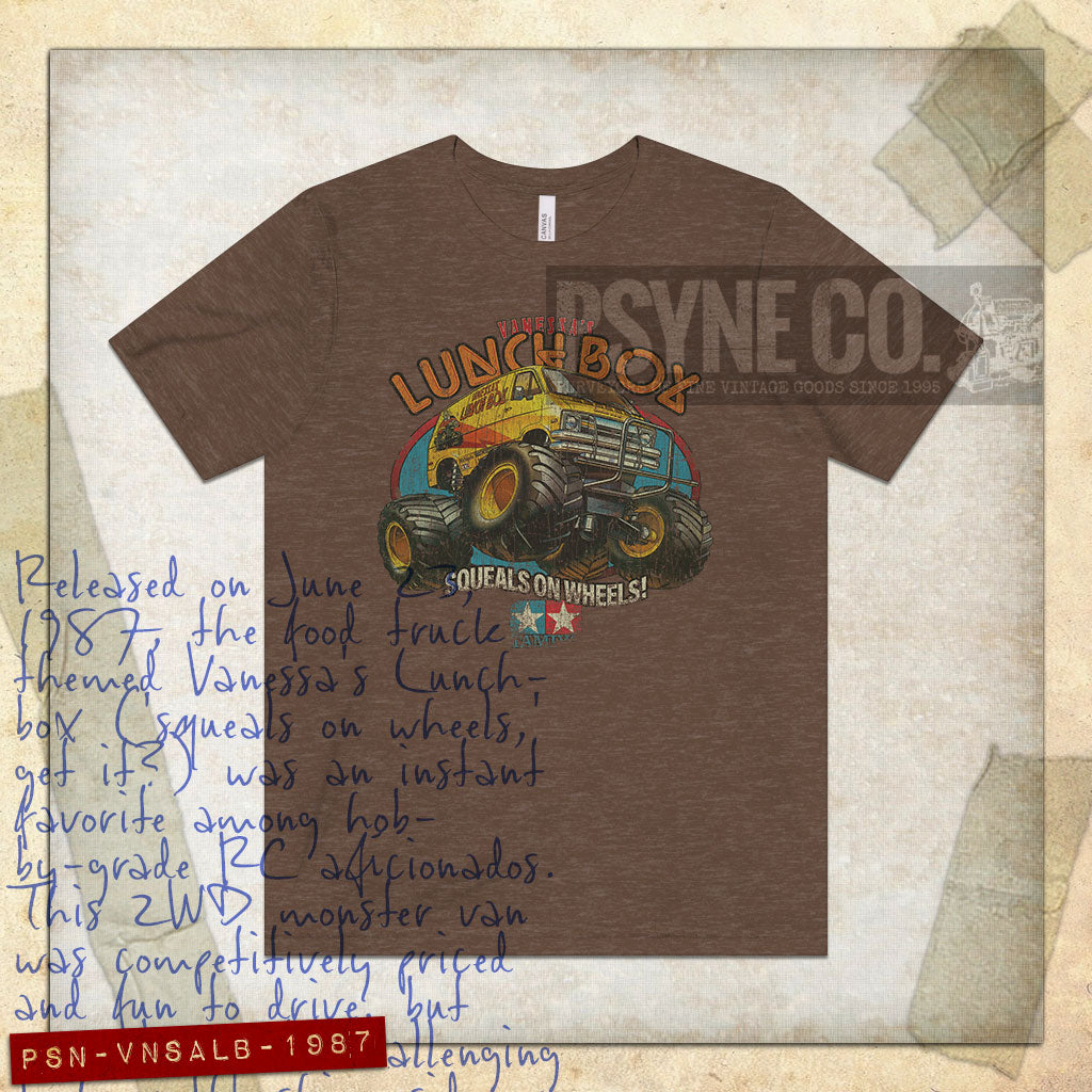 Vanessa's Lunchbox 1987 Vintage Men's T-Shirt