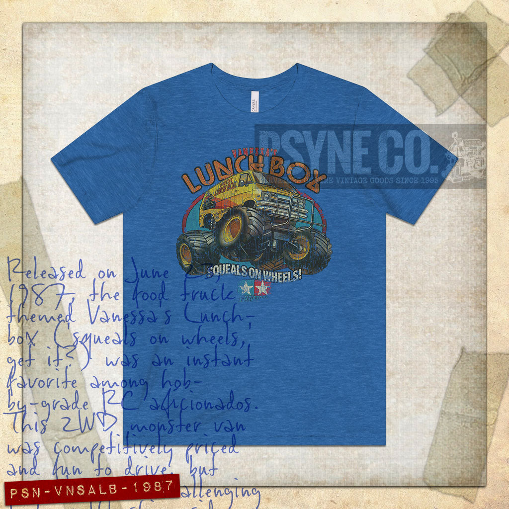 Vanessa's Lunchbox 1987 Vintage Men's T-Shirt