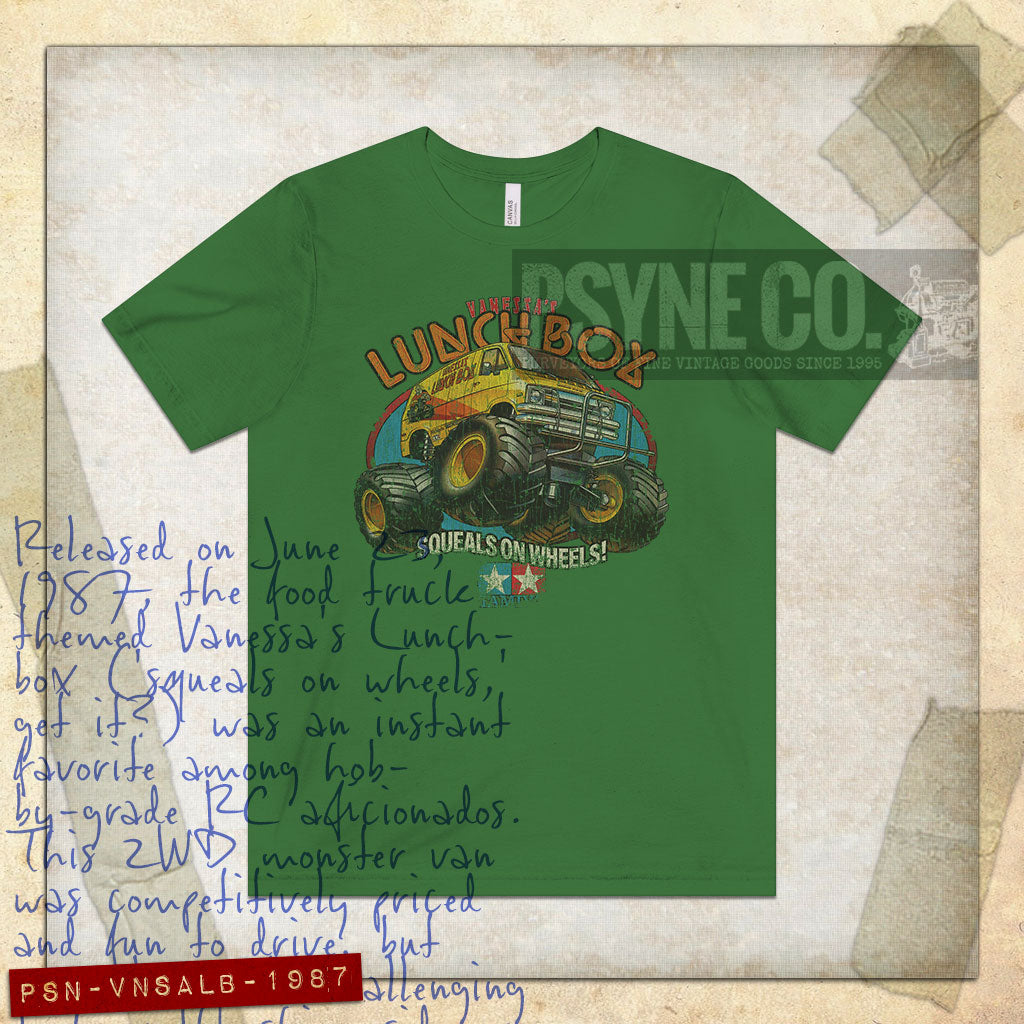 Vanessa's Lunchbox 1987 Vintage Men's T-Shirt