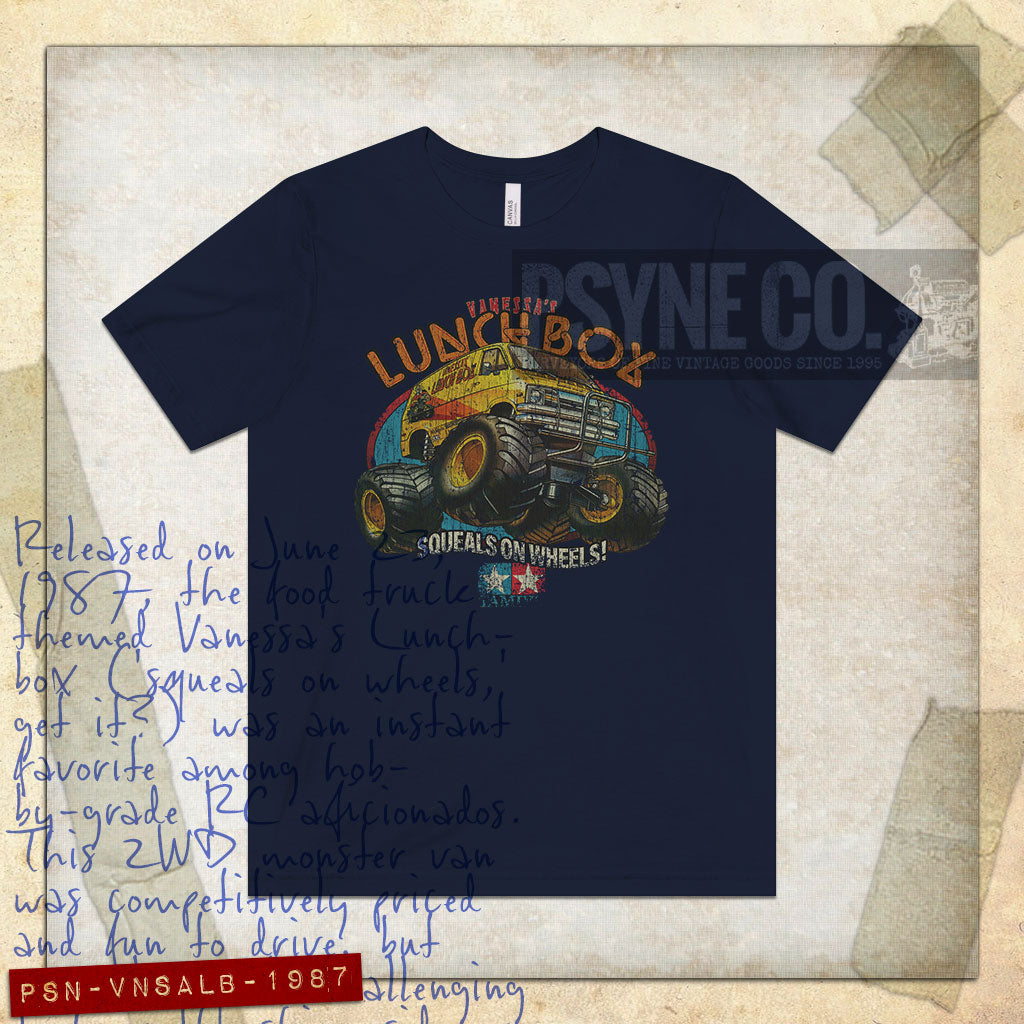 Vanessa's Lunchbox 1987 Vintage Men's T-Shirt