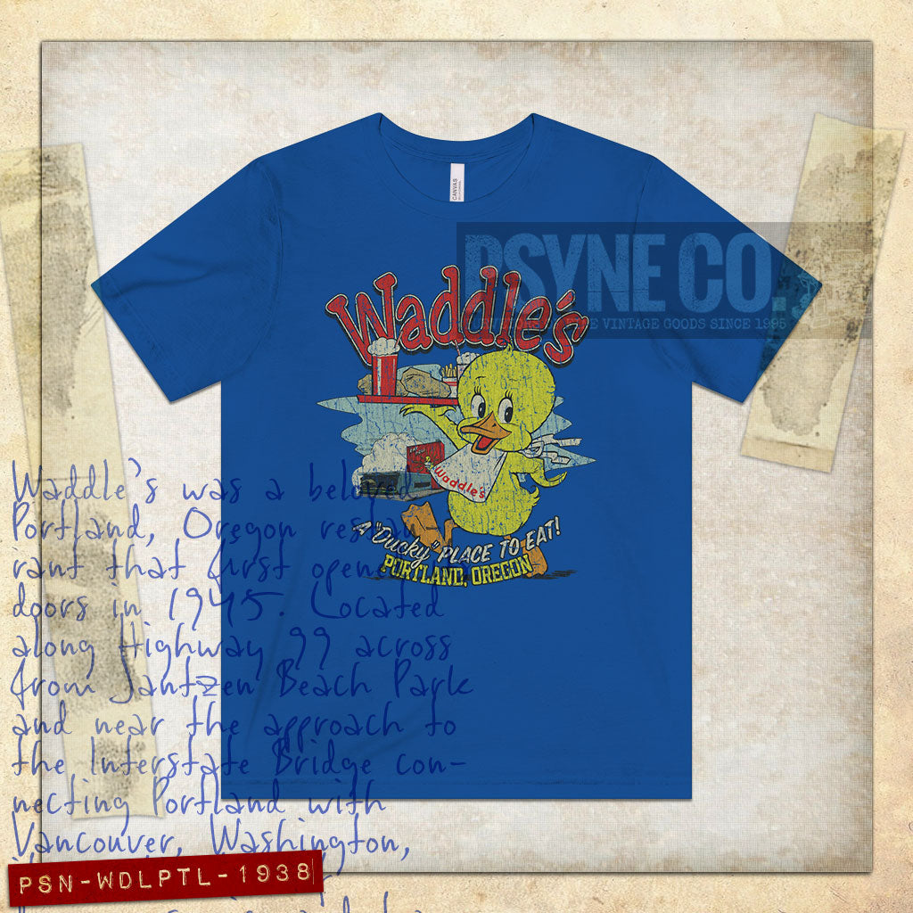 Waddle's Portland 1938 Vintage Men's T-Shirt