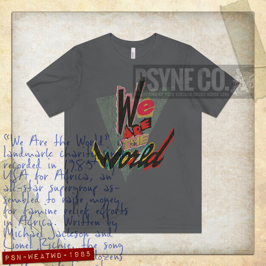 We Are the World 1985 Vintage Men's T-Shirt