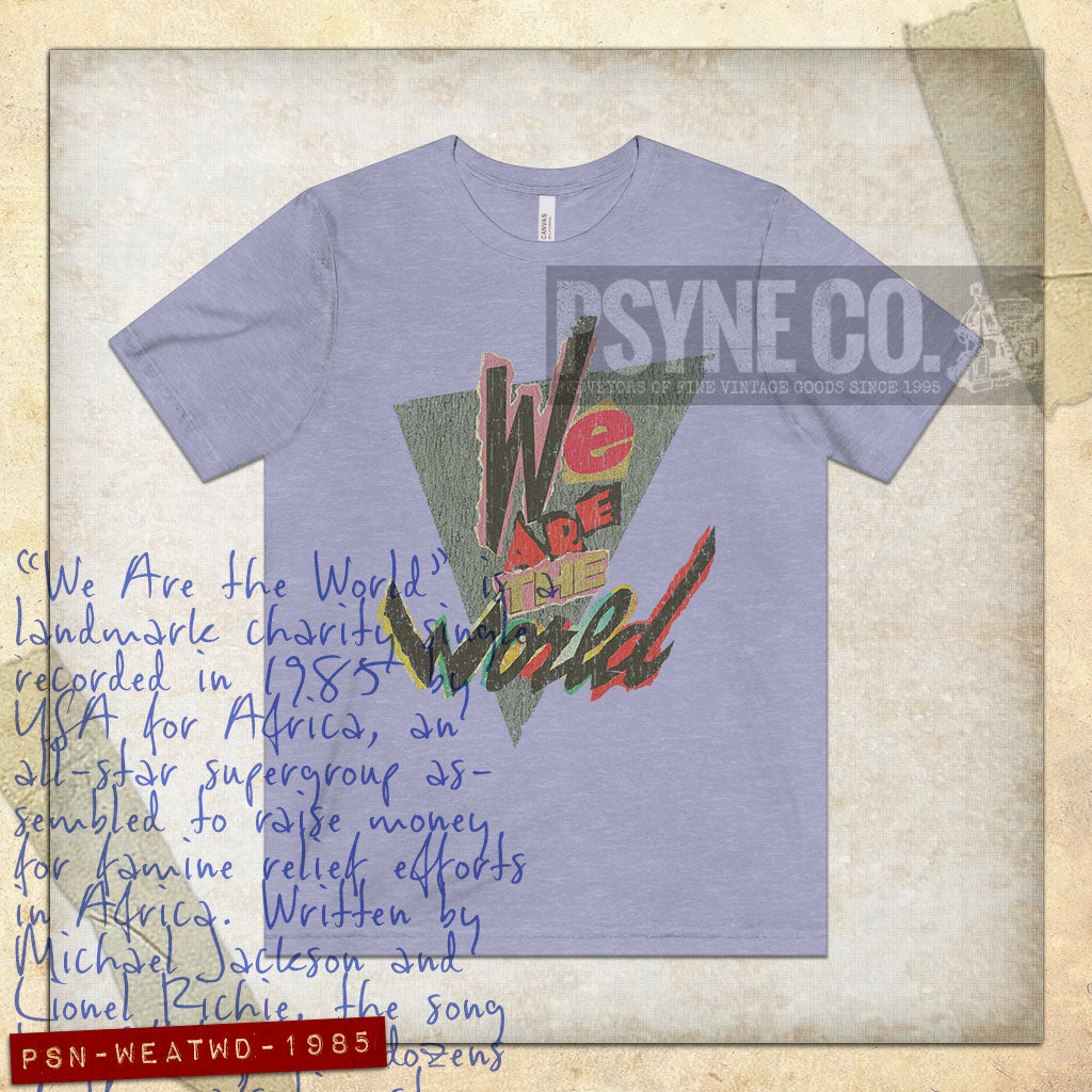 We Are the World 1985 Vintage Men's T-Shirt