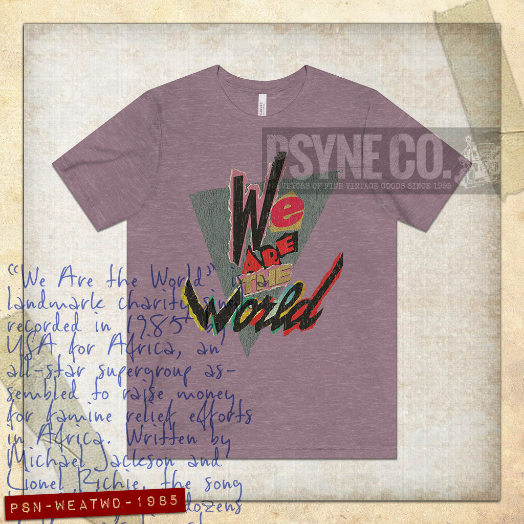 We Are the World 1985 Vintage Men's T-Shirt