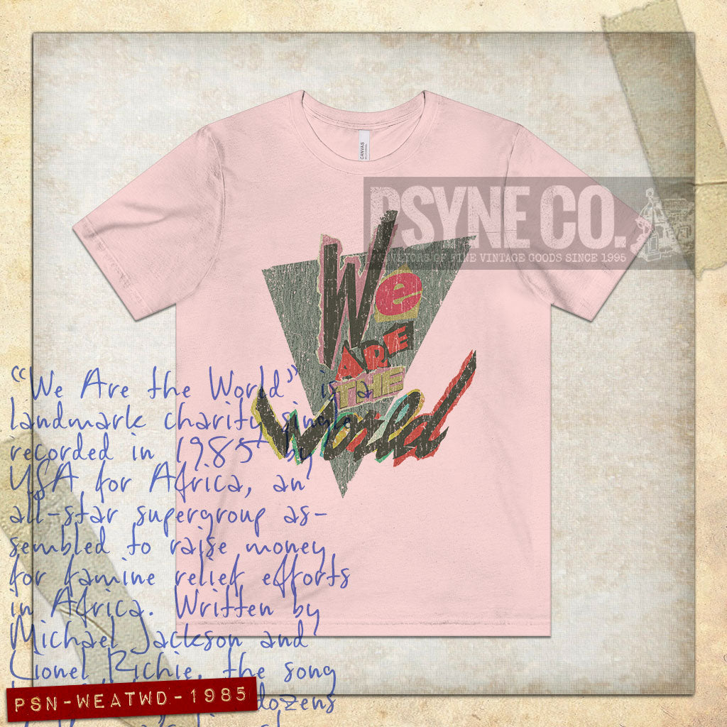 We Are the World 1985 Vintage Men's T-Shirt
