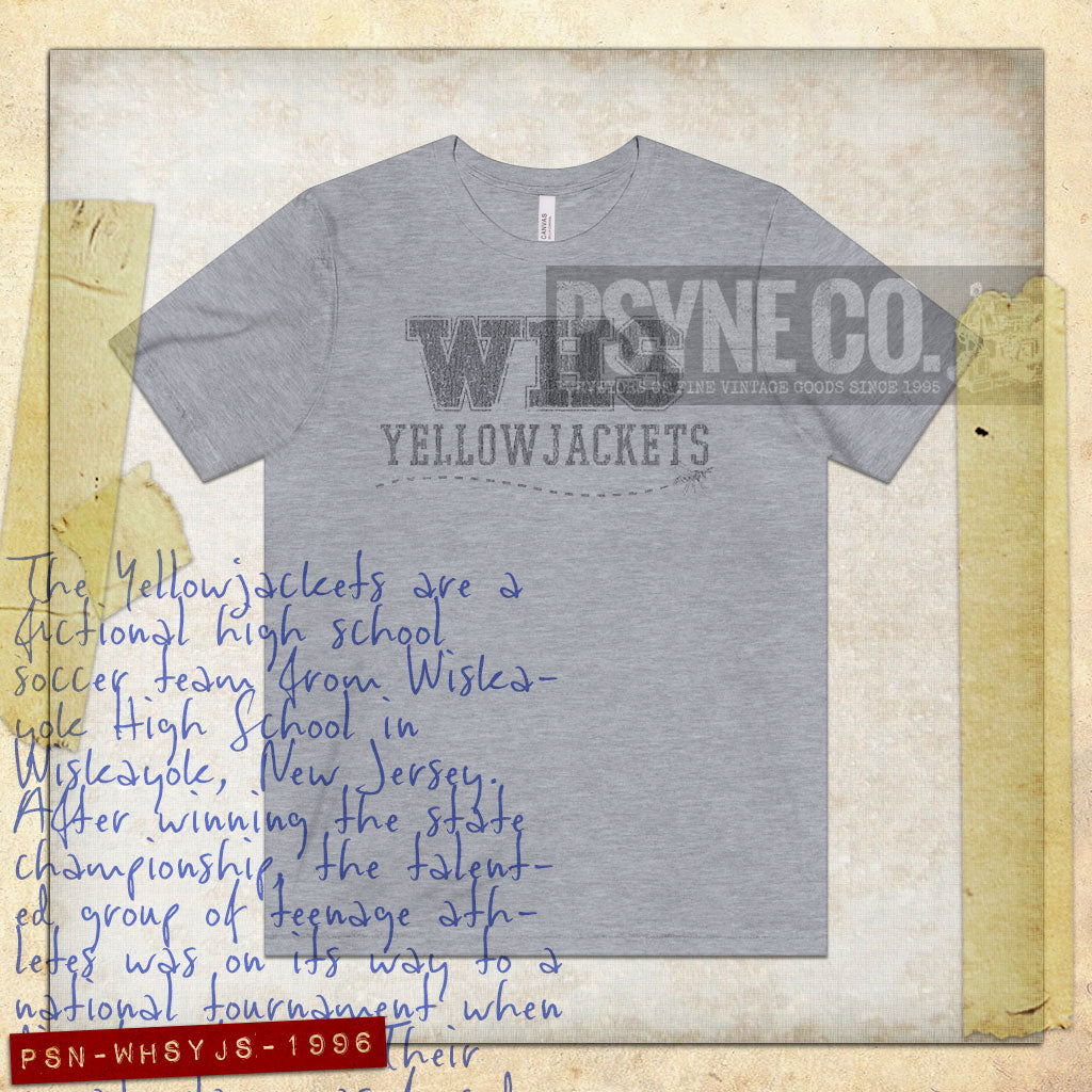 WHS Yellowjackets Soccer 1996 Vintage Men’s T-Shirt