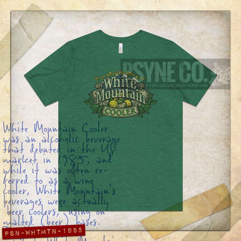 White Mountain Cooler 1985 Vintage Men's T-Shirt