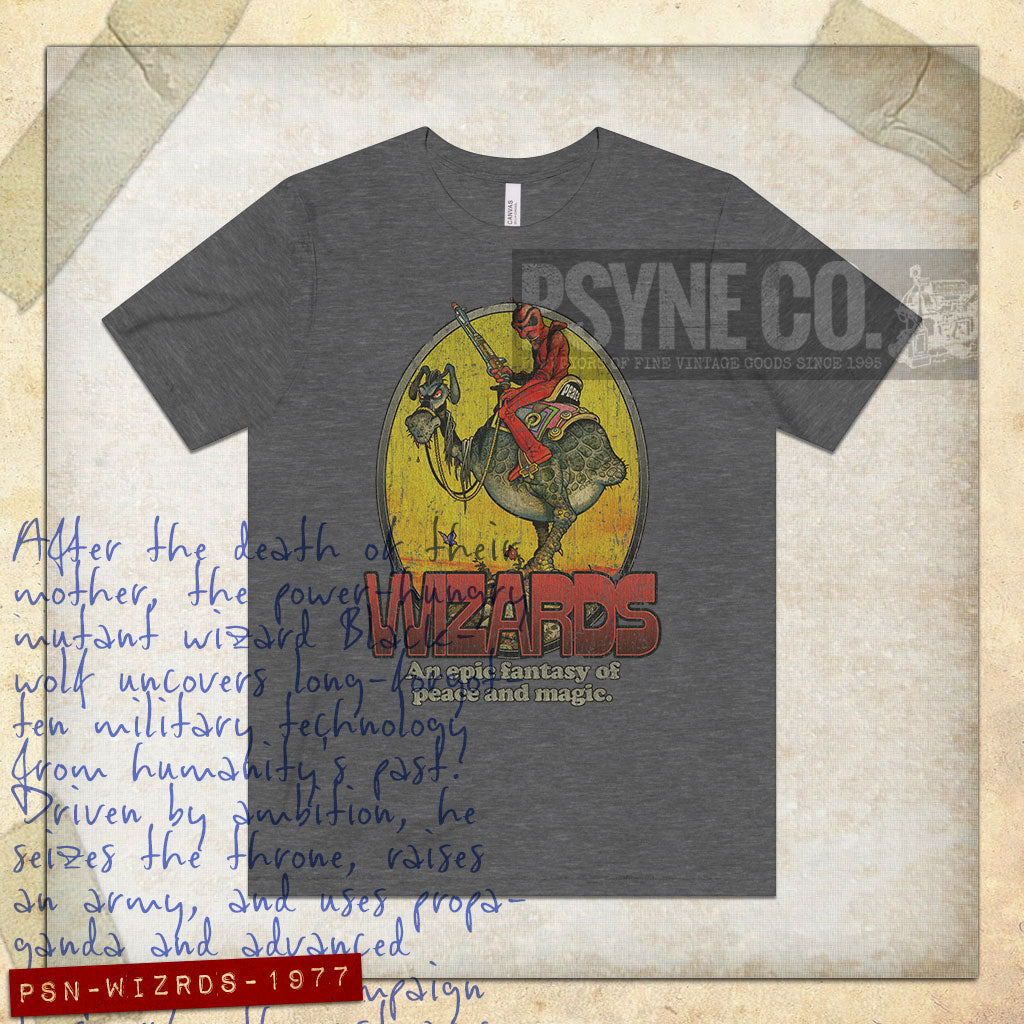 Wizards 1977 Vintage Men's T-Shirt