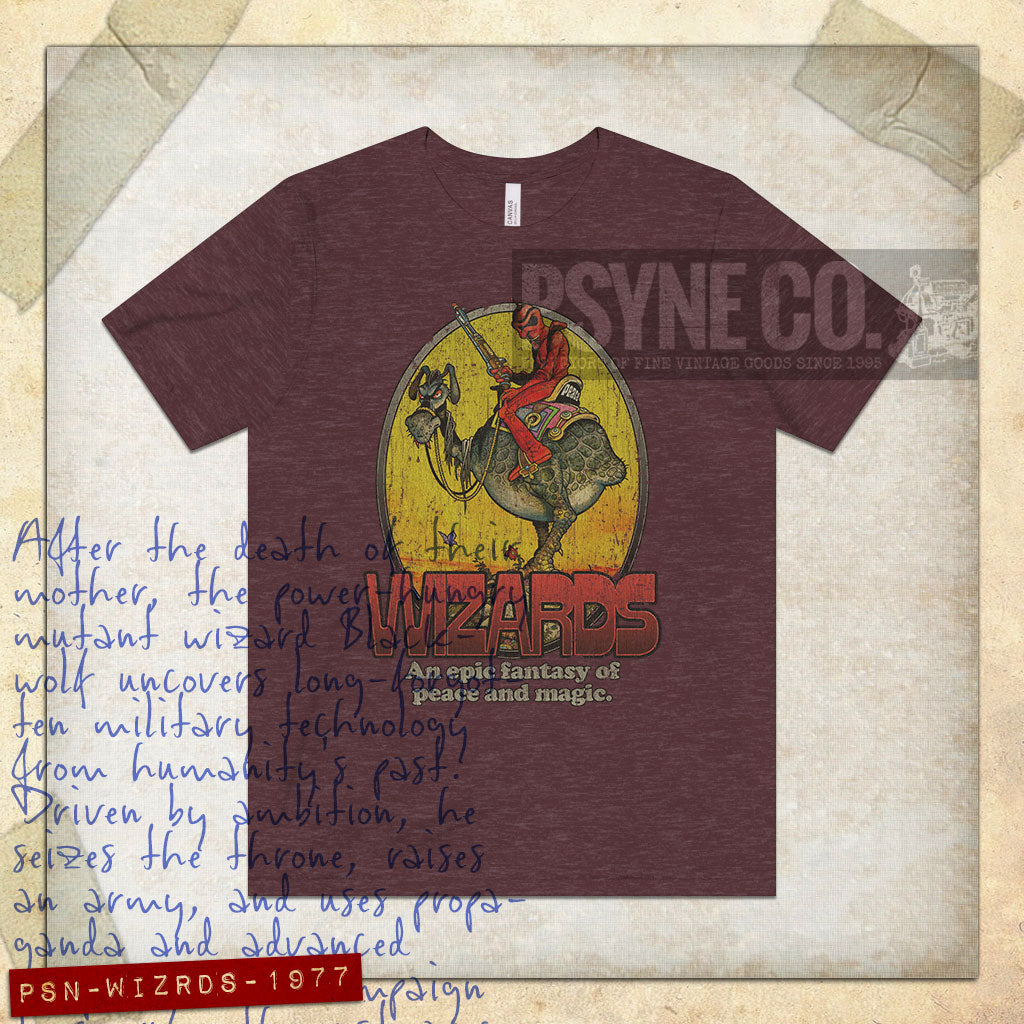 Wizards 1977 Vintage Men's T-Shirt
