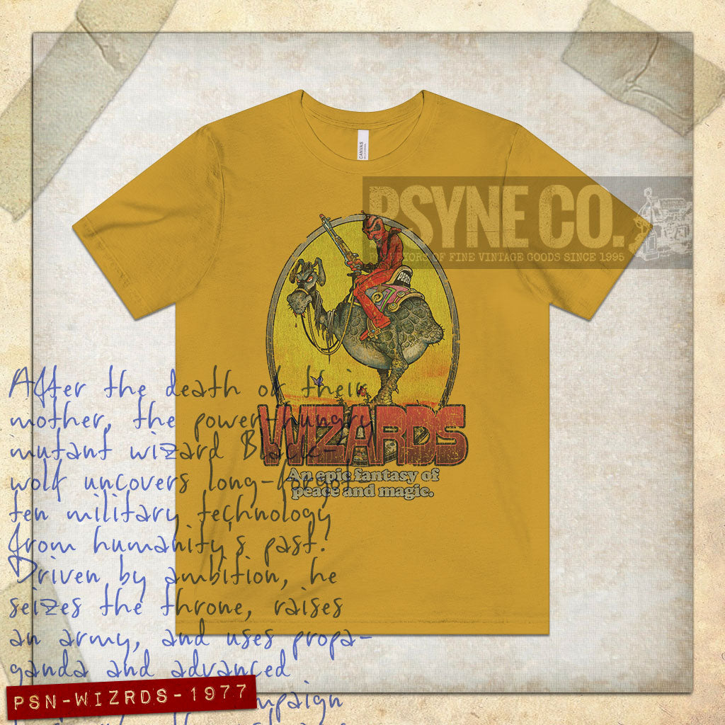 Wizards 1977 Vintage Men's T-Shirt