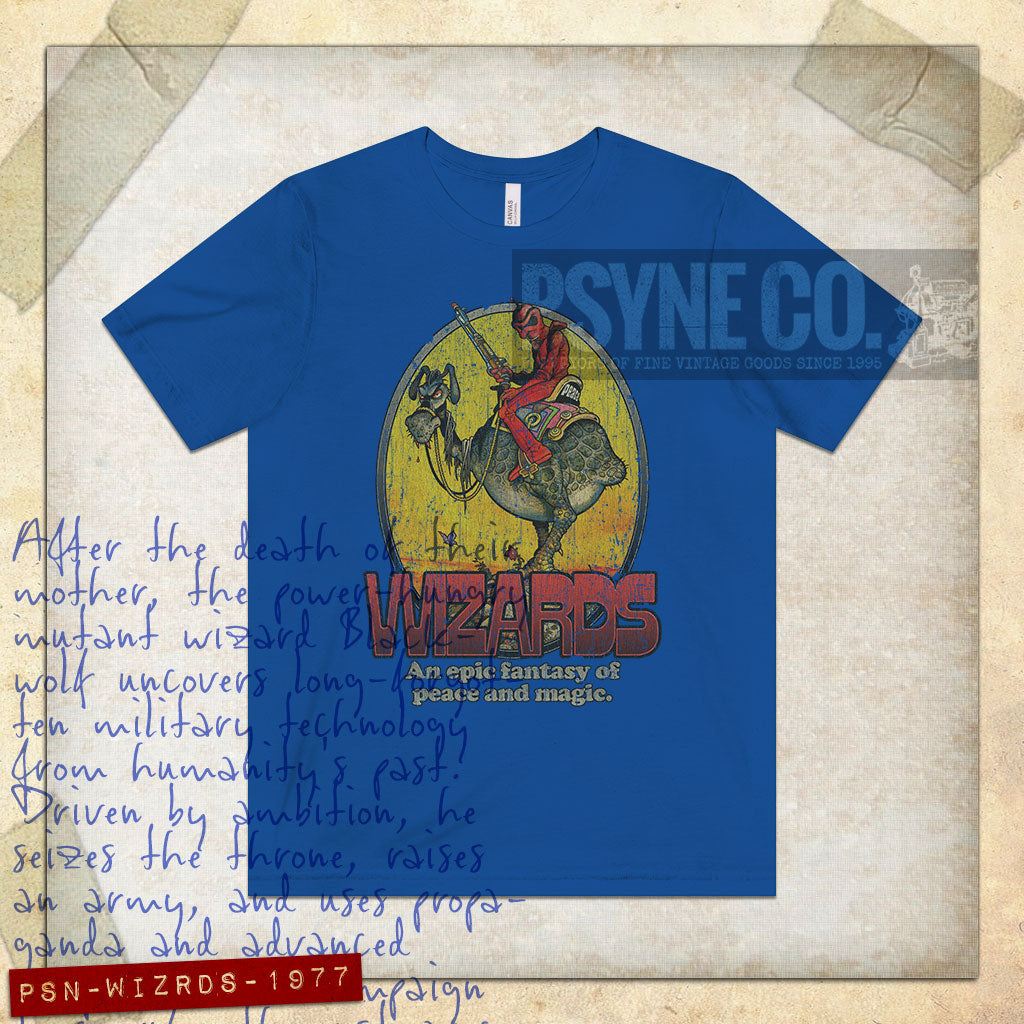 Wizards 1977 Vintage Men's T-Shirt