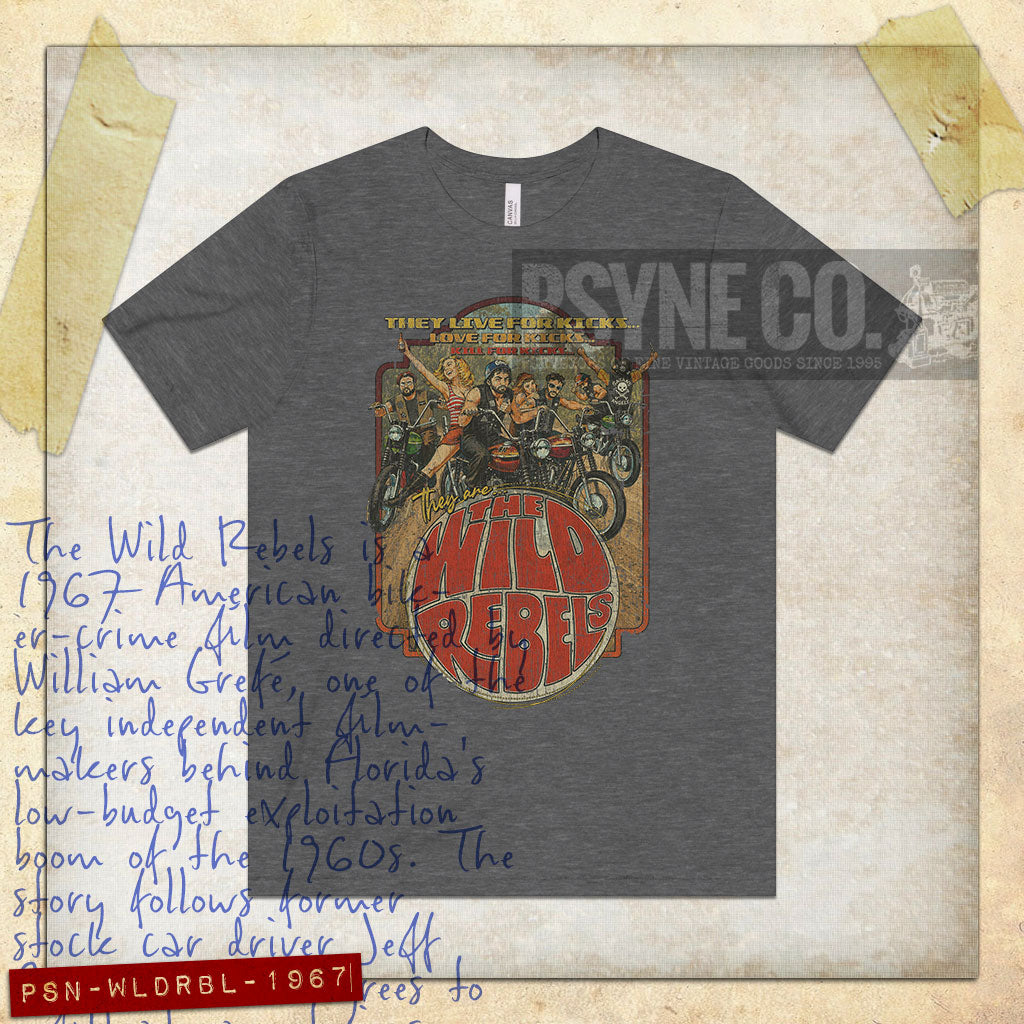 The Wild Rebels 1967 Vintage Men's T-Shirt