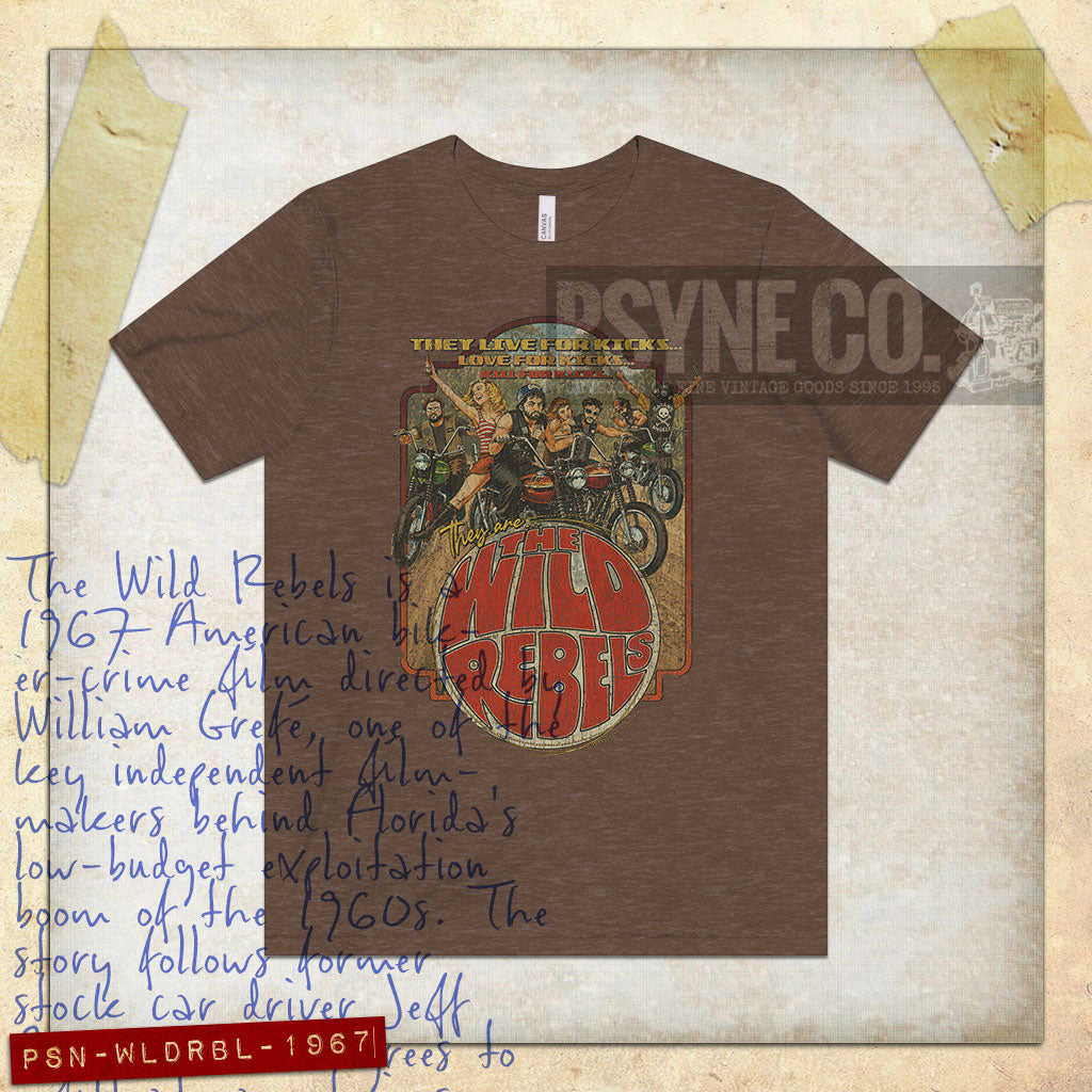 The Wild Rebels 1967 Vintage Men's T-Shirt