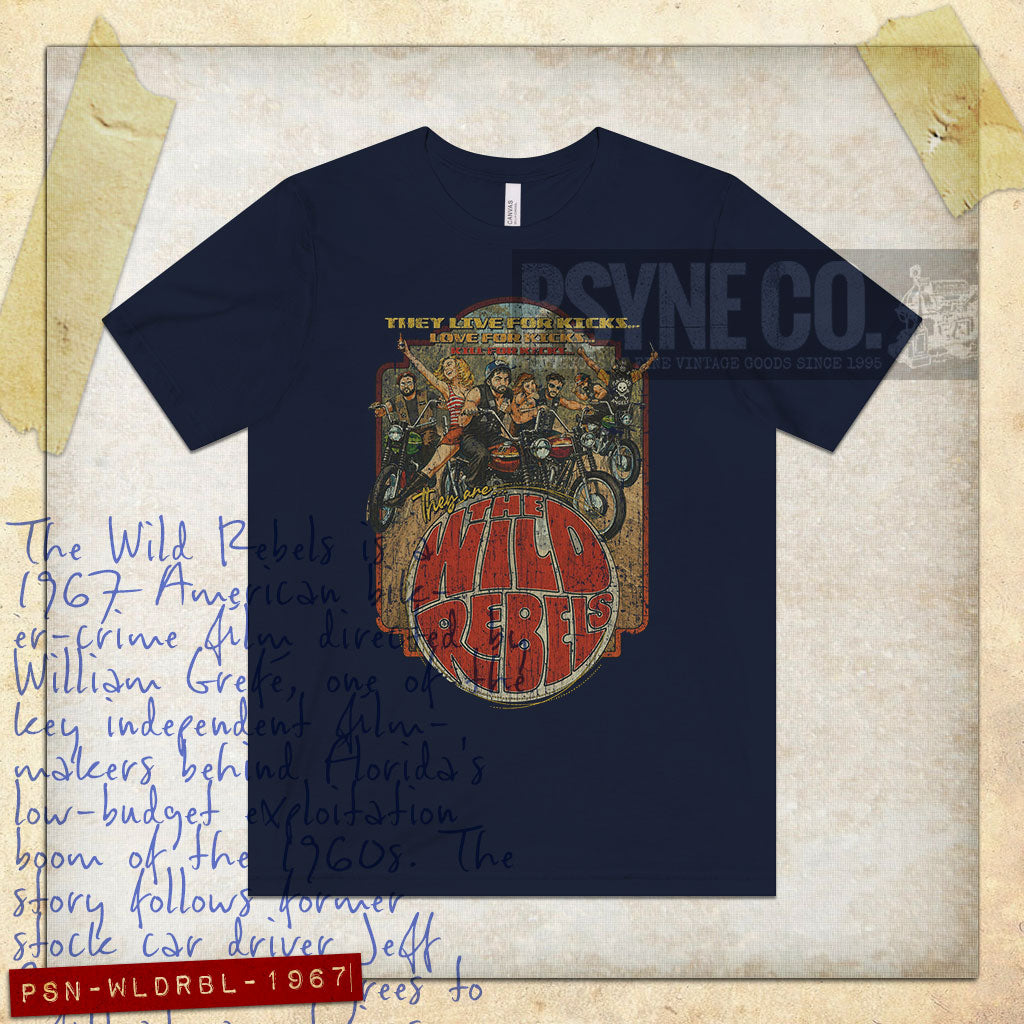 The Wild Rebels 1967 Vintage Men's T-Shirt