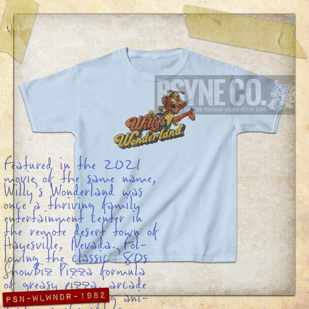 Willy's Wonderland 1982 Vintage Kid's T-Shirt