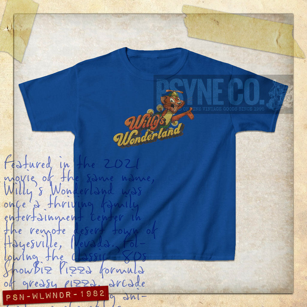 Willy's Wonderland 1982 Vintage Kid's T-Shirt