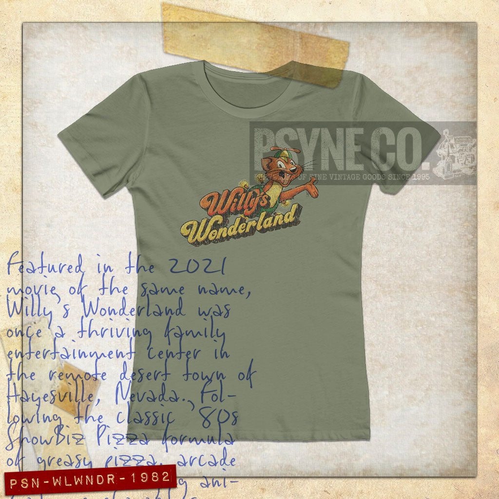 Willy's Wonderland 1982 Vintage Women's T-Shirt