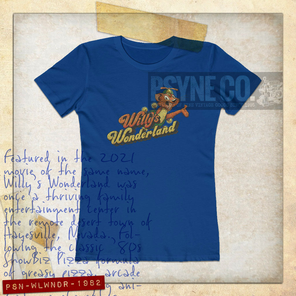 Willy's Wonderland 1982 Vintage Women's T-Shirt