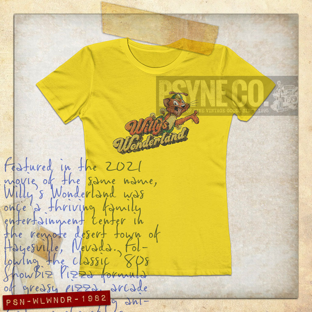 Willy's Wonderland 1982 Vintage Women's T-Shirt