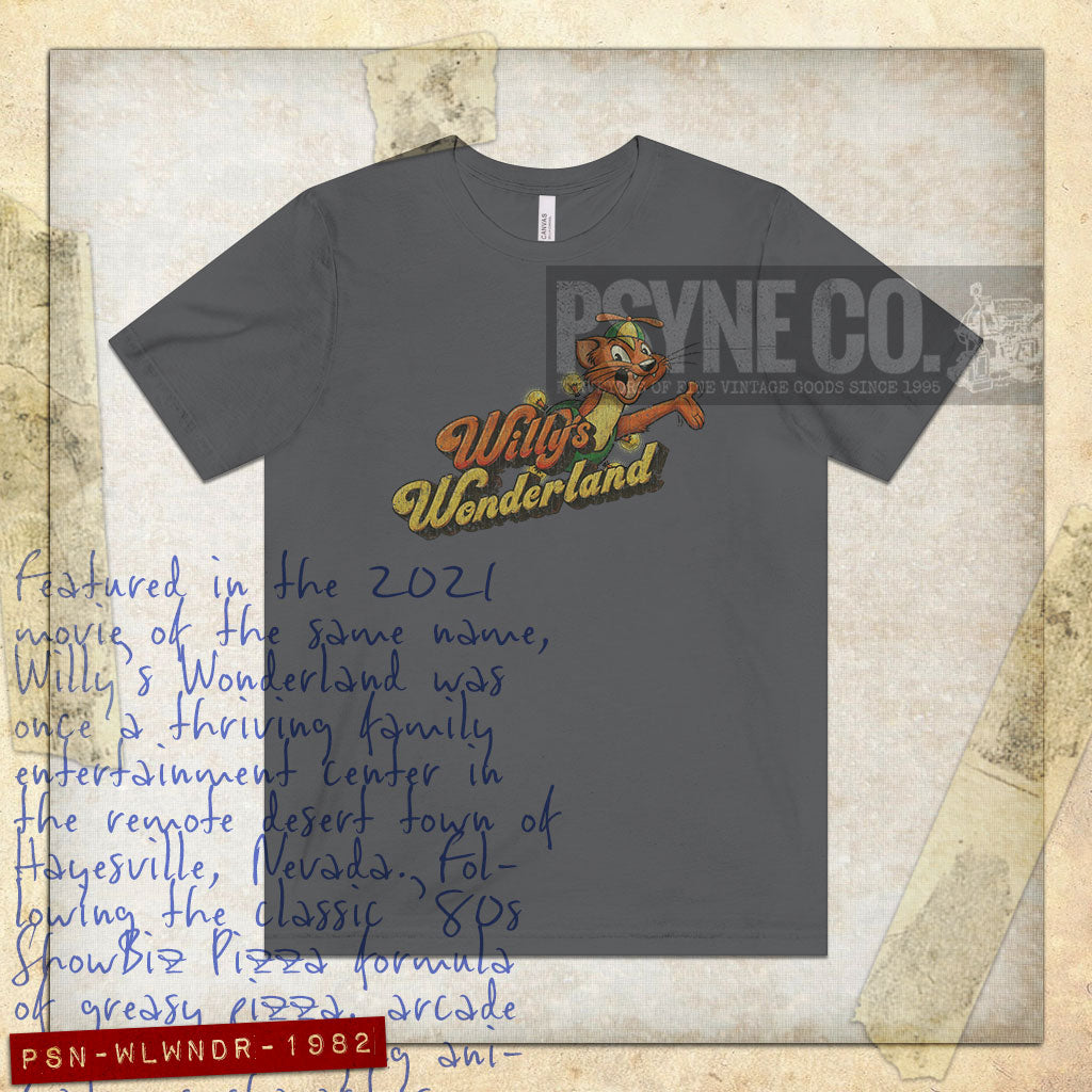 Willy's Wonderland 1982 Vintage Men's T-Shirt