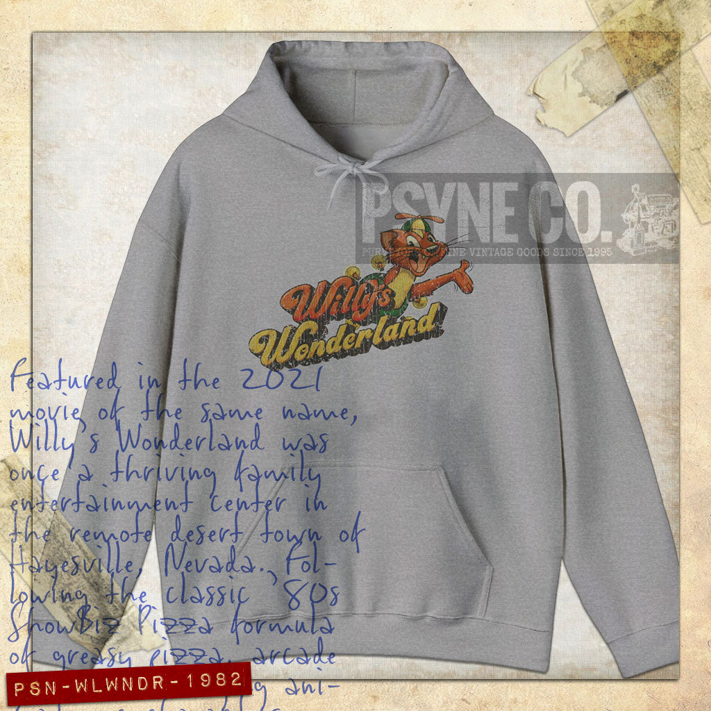 Willy's Wonderland 1982 Vintage Hoodie