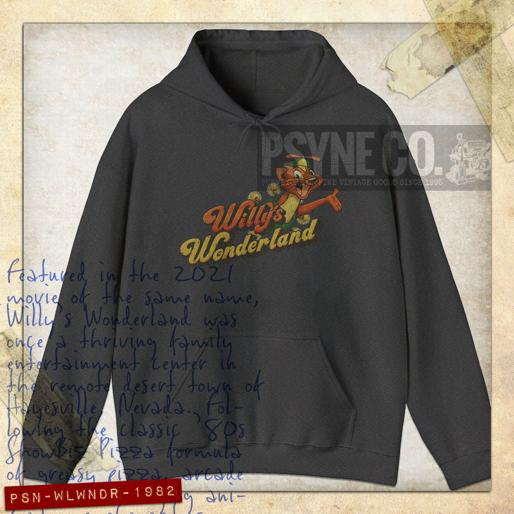 Willy's Wonderland 1982 Vintage Hoodie