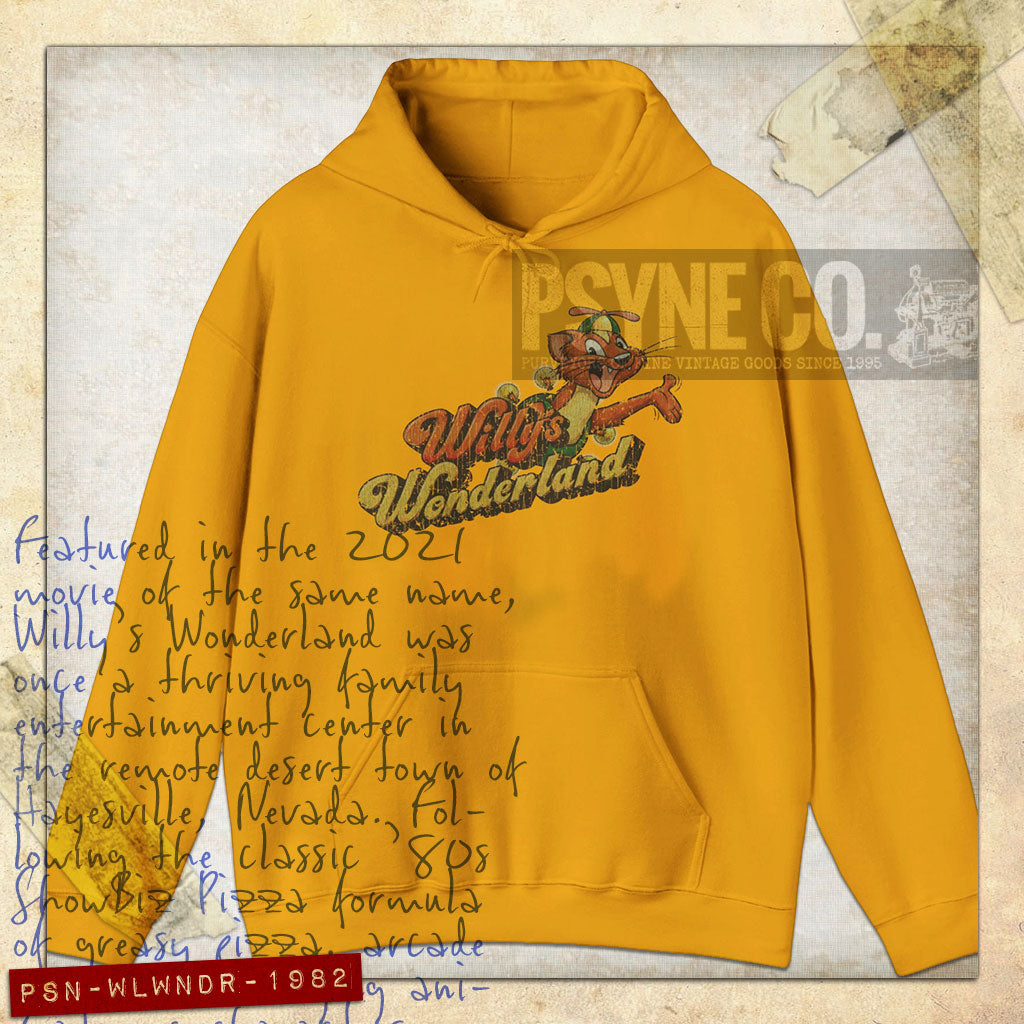Willy's Wonderland 1982 Vintage Hoodie