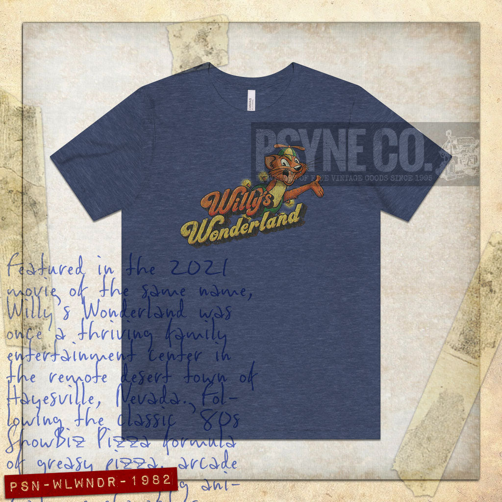 Willy's Wonderland 1982 Vintage Men's T-Shirt