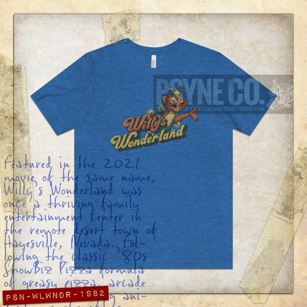 Willy's Wonderland 1982 Vintage Men's T-Shirt