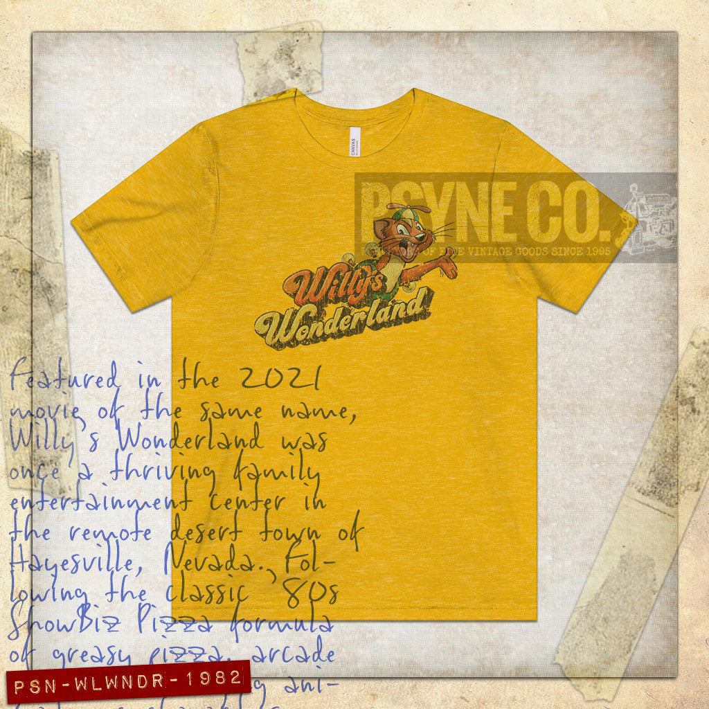 Willy's Wonderland 1982 Vintage Men's T-Shirt