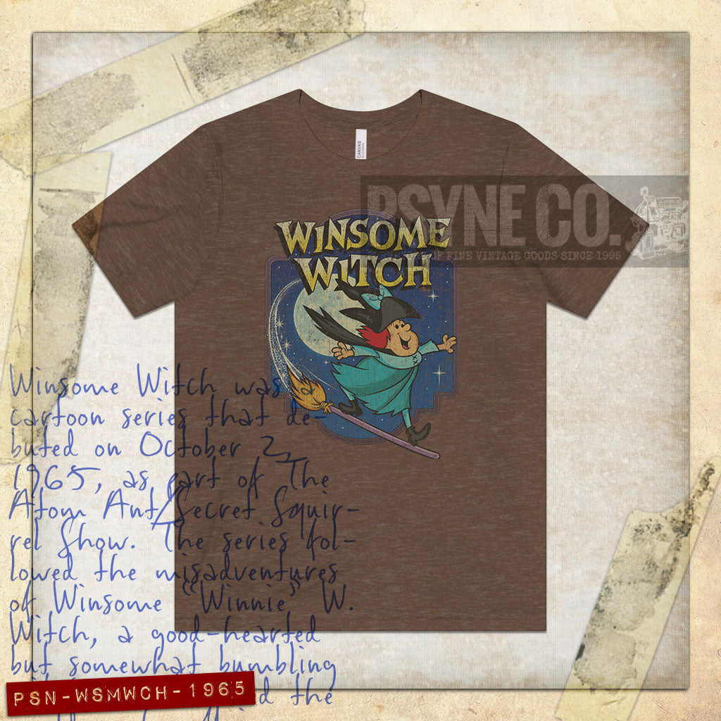 Winsome Witch 1965 Vintage Men's T-Shirt