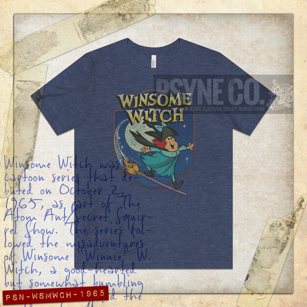 Winsome Witch 1965 Vintage Men's T-Shirt