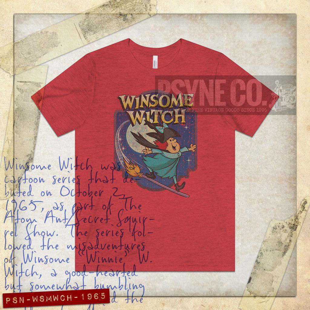 Winsome Witch 1965 Vintage Men's T-Shirt