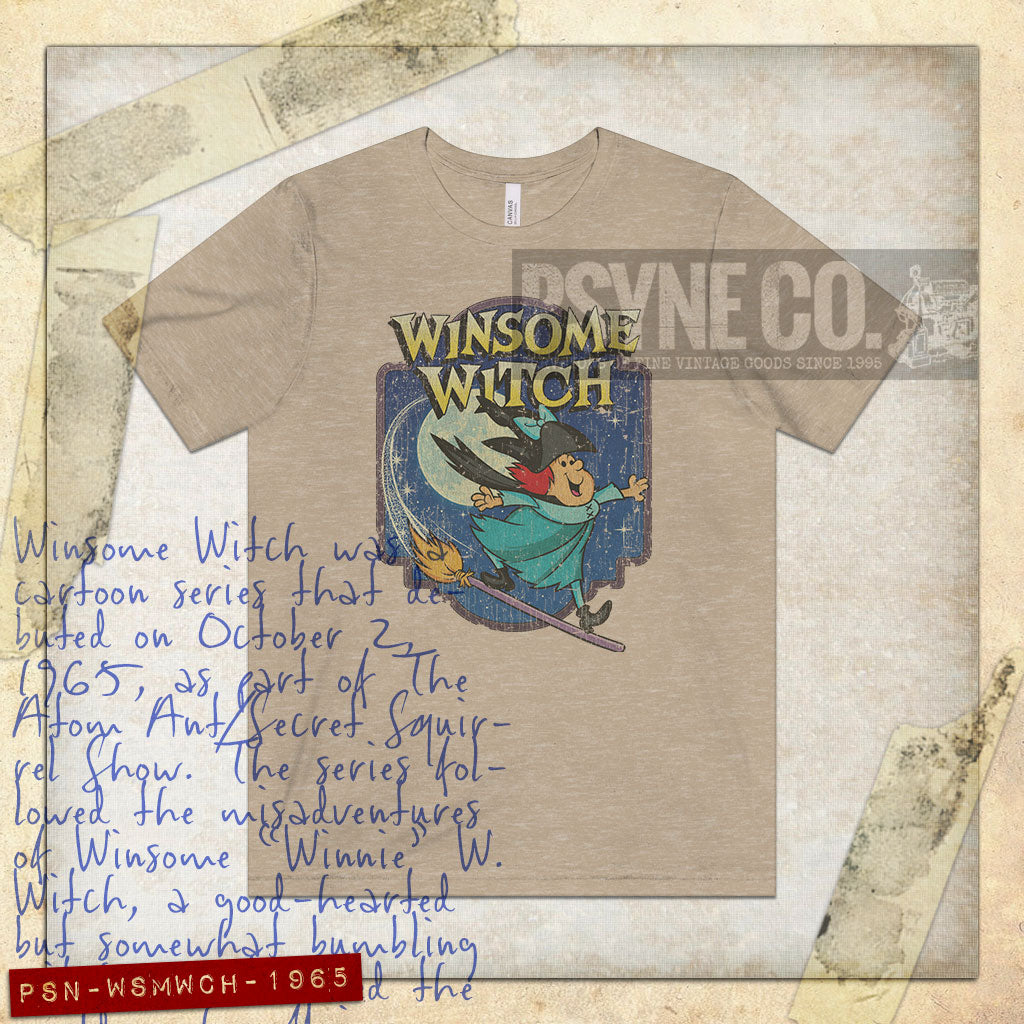 Winsome Witch 1965 Vintage Men's T-Shirt