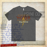 WSQK Maximum Rock 1987 Vintage Men's T-Shirt