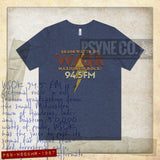 WSQK Maximum Rock 1987 Vintage Men's T-Shirt