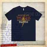 WSQK Maximum Rock 1987 Vintage Men's T-Shirt