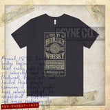 Old Horsey Rye Whisky 1839 Vintage Men's T-Shirt