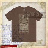 Old Horsey Rye Whisky 1839 Vintage Men's T-Shirt
