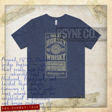 Old Horsey Rye Whisky 1839 Vintage Men's T-Shirt
