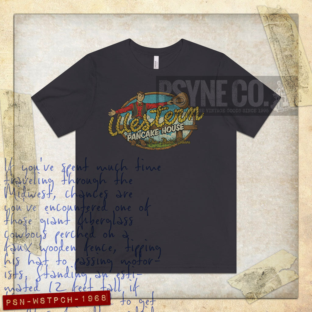 Western Pancake House 1968 Vintage Men's T-Shirt