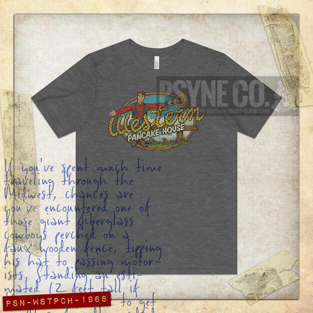 Western Pancake House 1968 Vintage Men's T-Shirt