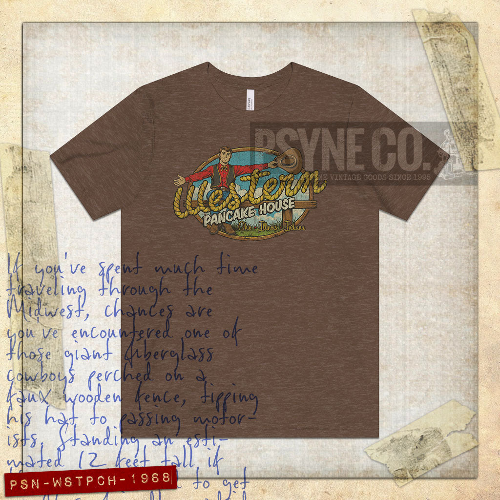 Western Pancake House 1968 Vintage Men's T-Shirt