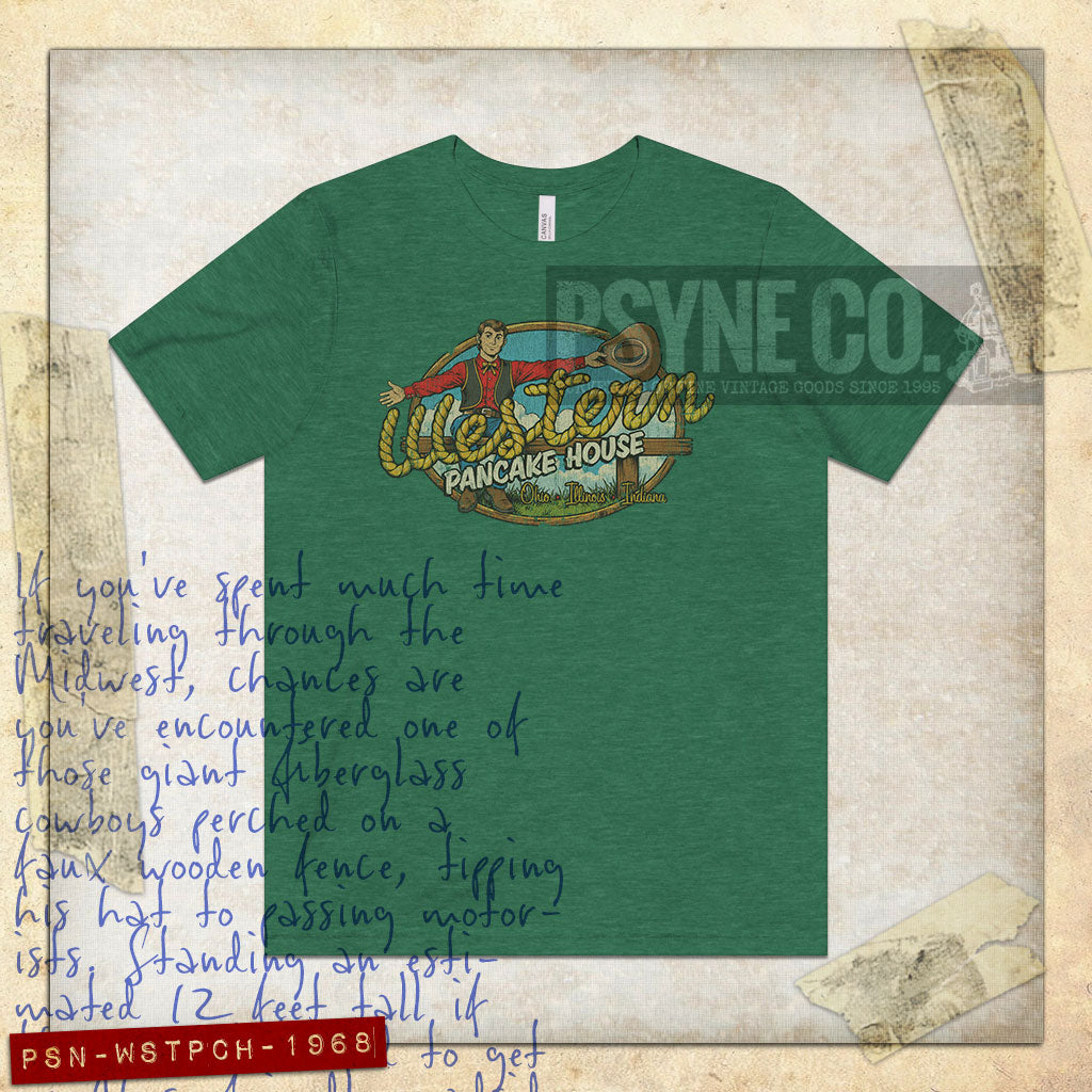 Western Pancake House 1968 Vintage Men's T-Shirt