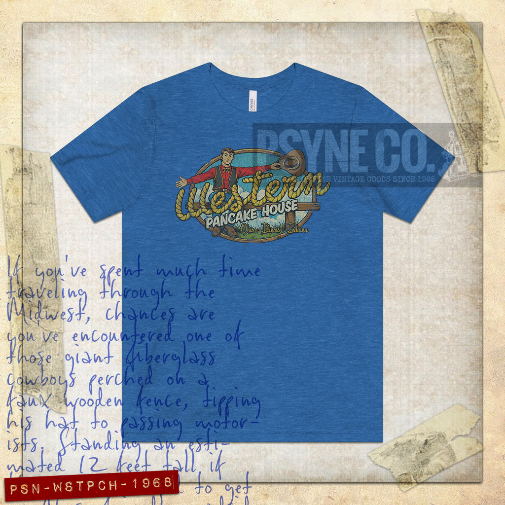Western Pancake House 1968 Vintage Men's T-Shirt