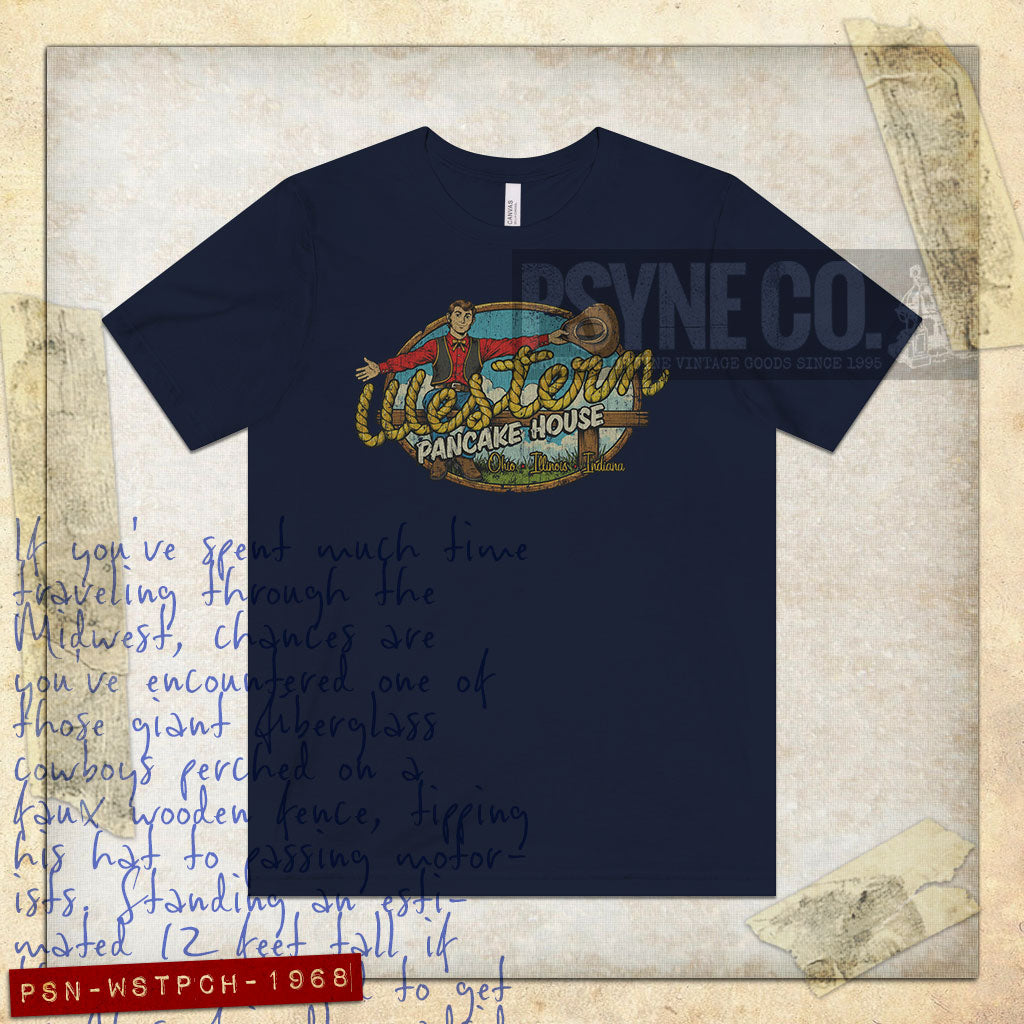 Western Pancake House 1968 Vintage Men's T-Shirt