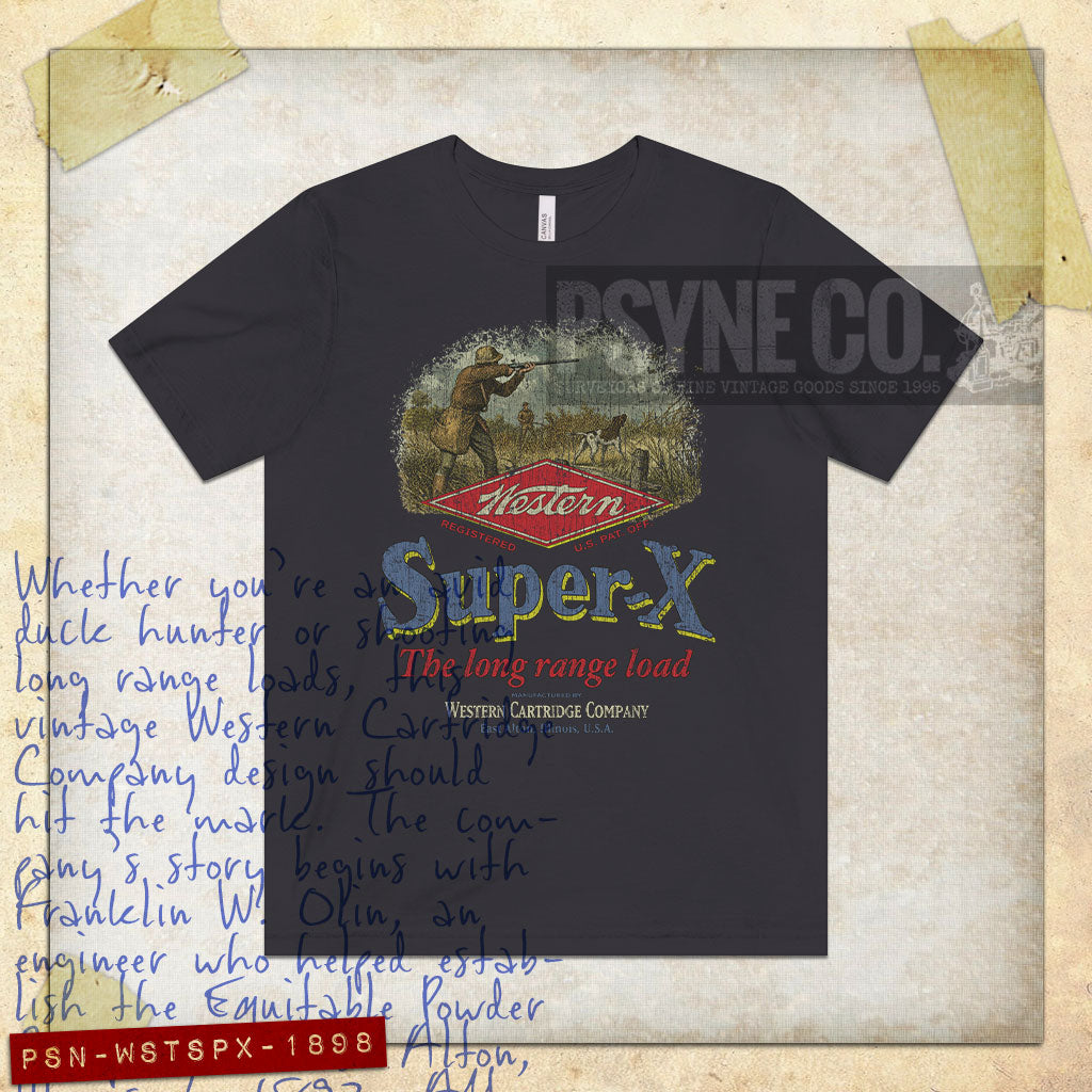 Western Super-X 1898 Vintage Men's T-Shirt